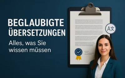 Beglaubigte Übersetzungen: Alles, was Sie wissen müssen