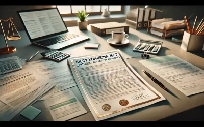 Kiedy Konieczna Jest Tłumaczenie Certyfikatu Rejestracji Podatkowej