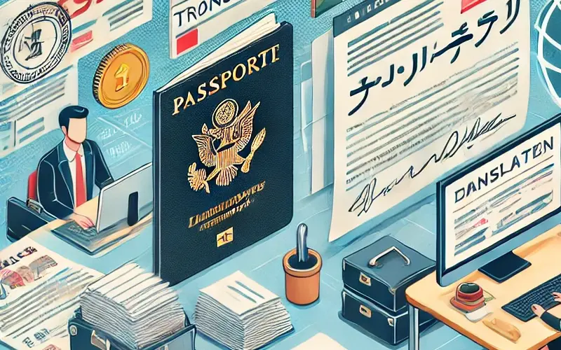 Die Übersetzung von Einwanderungsdokumenten
