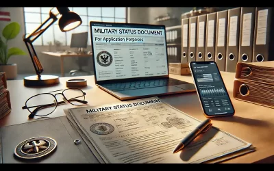 Alles, was Sie über das Militärstatusdokument für die Bewerbung wissen müssen