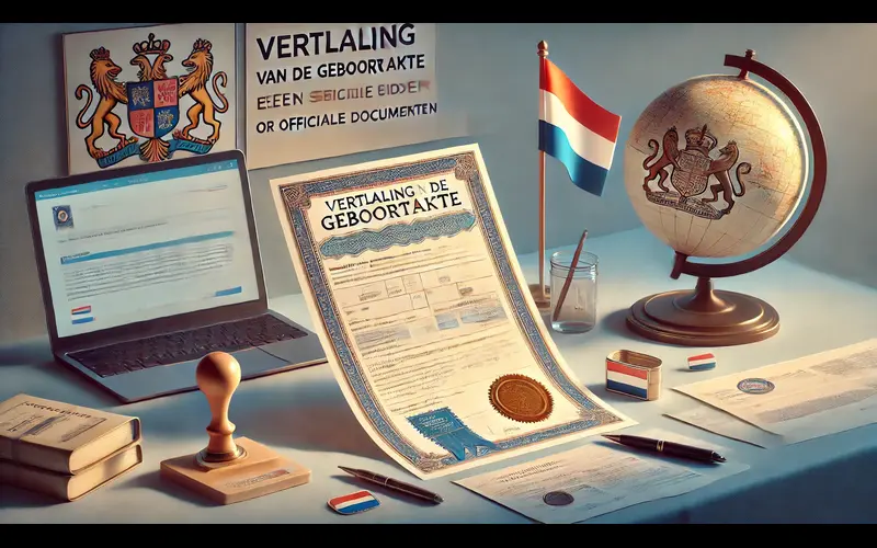 Vertaling Geboorteakte: Alles Wat Je Moet Weten voor Officiële Documenten