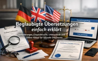 Was ist eine beglaubigte Übersetzung? Anforderungen, Ablauf und rechtlicher Hintergrund