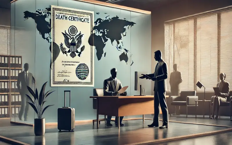 Où est nécessaire un certificat de décès ?