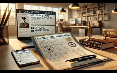 Todo lo que Necesitas Saber sobre el Documento de Estado Militar para Empleo